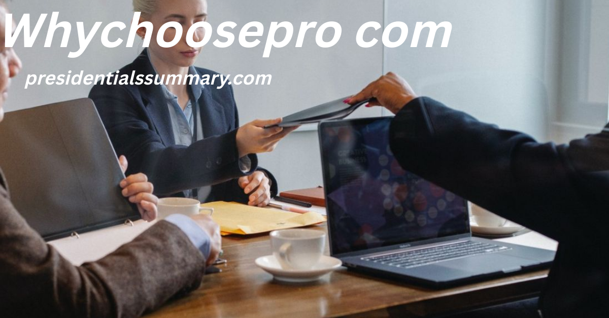 whychoosepro com