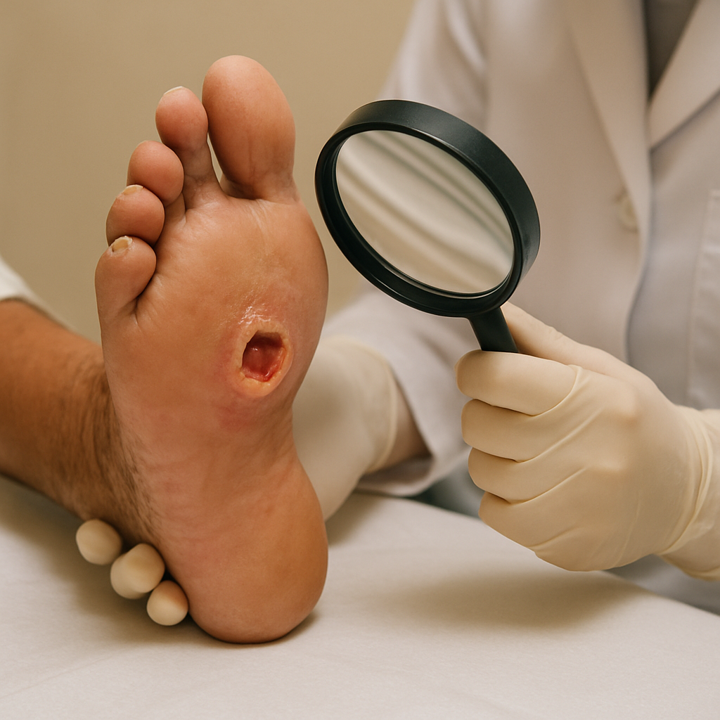 The Role of Regular Foot Exams in Diabetic Wound Care
